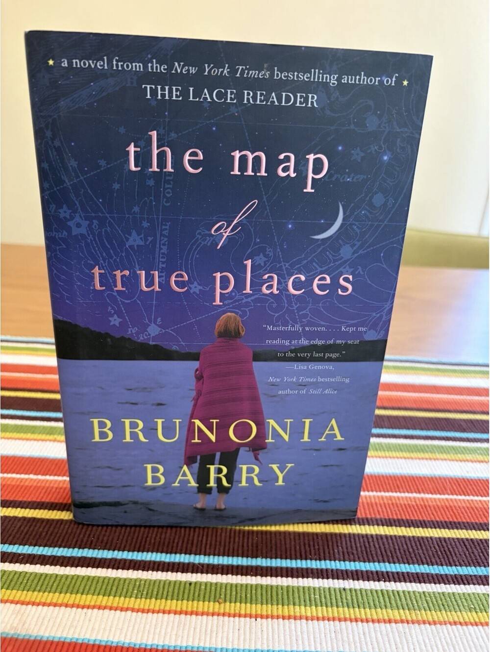 The Map of True Places Hardcover Dust Jacket Bestseller Brunonia Barry 1st E